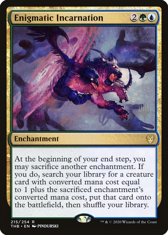 Enigmatic Incarnation (Promo Pack) [Theros Beyond Death Promo Pack]