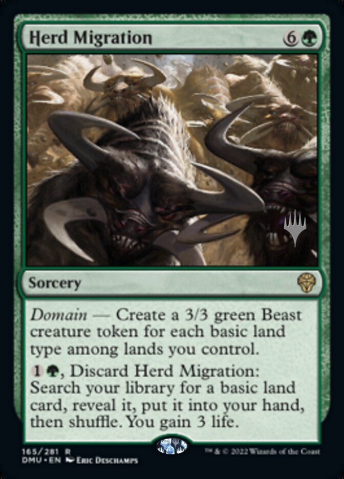Herd Migration (Promo Pack) [Dominaria United Promo Pack]