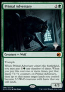 Primal Adversary (Promo Pack) [Innistrad: Midnight Hunt Promo Pack]