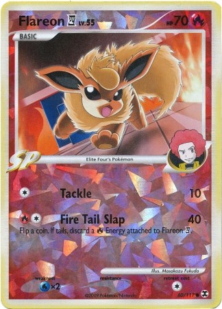 Flareon (60/111) (Cracked Ice) (Platinum: Rising Rivals) [Theme Deck Exclusive]