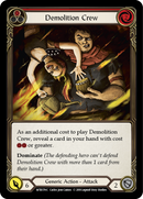 Demolition Crew (Red) [WTR179-C] (Welcome to Rathe) Alpha Print Rainbow Foil