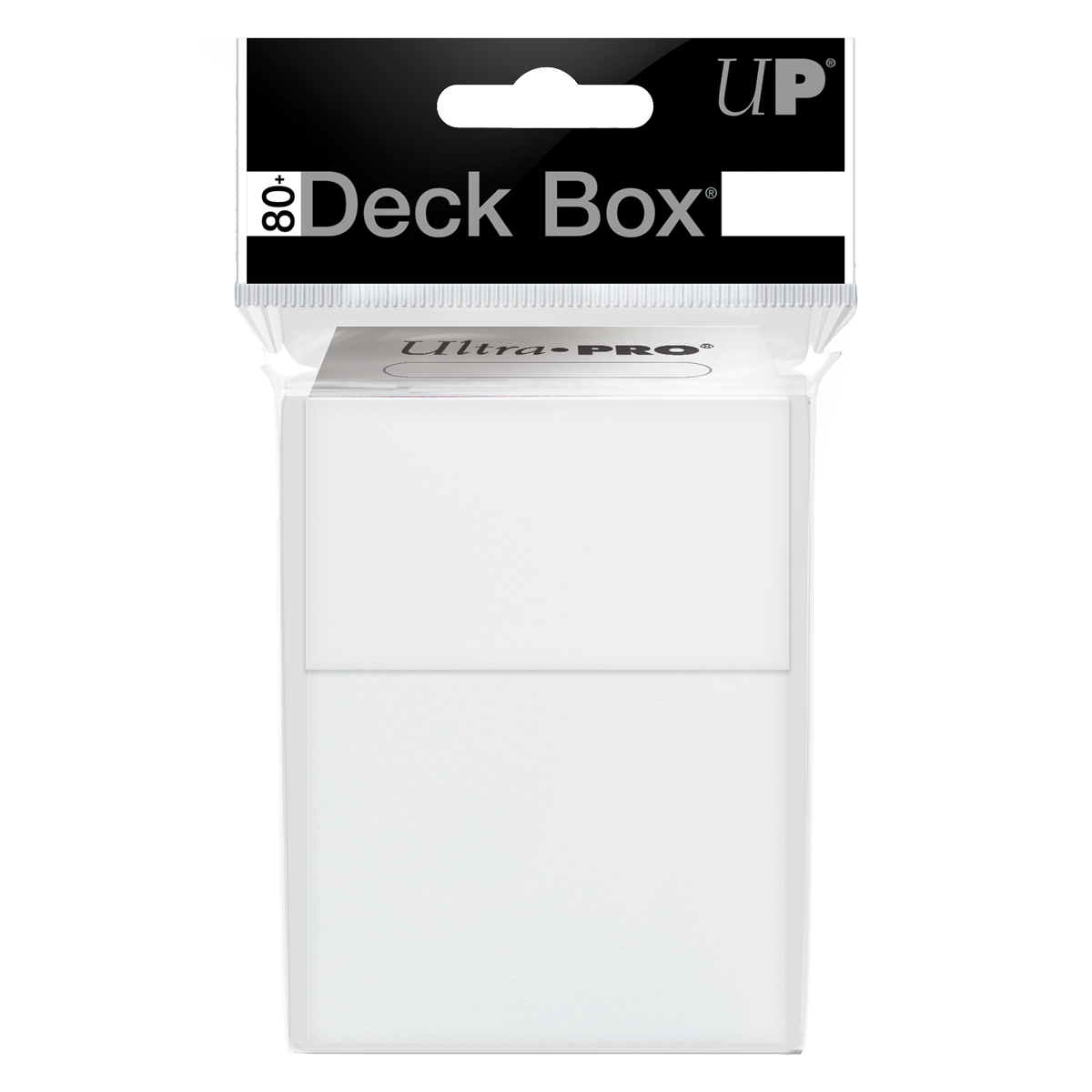 Ultra PRO: 80+ Deck Box - White