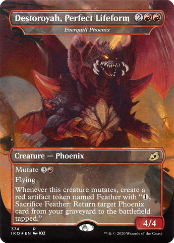 Destoroyah, Perfect Lifeform - Everquill Phoenix (Godzilla Series) [Ikoria: Lair of Behemoths]