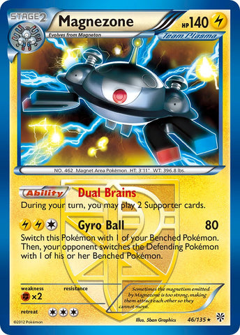 Magnezone (46/135) (Black & White: Plasma Storm) [Theme Deck Exclusive]