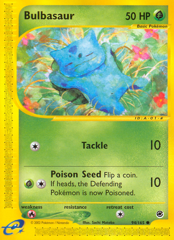 Bulbasaur (94/165) [Expedition: E-Card Base Set]