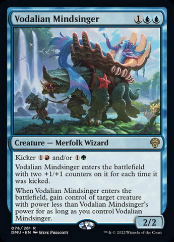 Vodalian Mindsinger (Promo Pack) [Dominaria United Promo Pack]