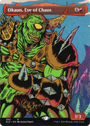 (Thick Stock Display Commander) Okaun, Eye of Chaos [Secret Lair Drop Promos]