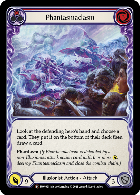 Phantasmaclasm [U-MON091-RF] (Monarch Unlimited) Unlimited Rainbow Foil