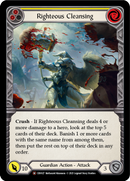 Righteous Cleansing [U-CRU027] (Crucible of War Unlimited) Unlimited Rainbow Foil