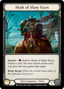 Mask of Many Faces [OUT049] (Outsiders) Cold Foil
