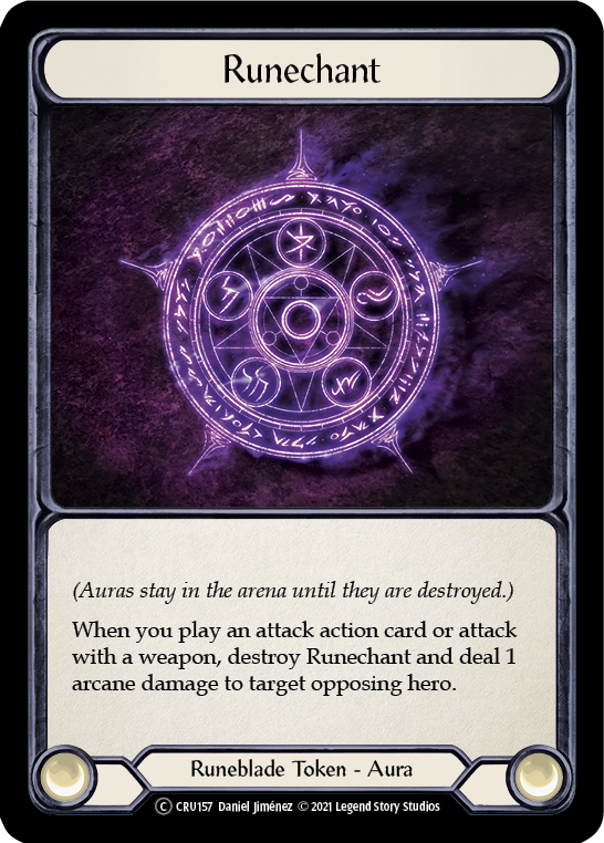 Runechant [U-CRU157] (Crucible of War Unlimited) Unlimited Rainbow Foil