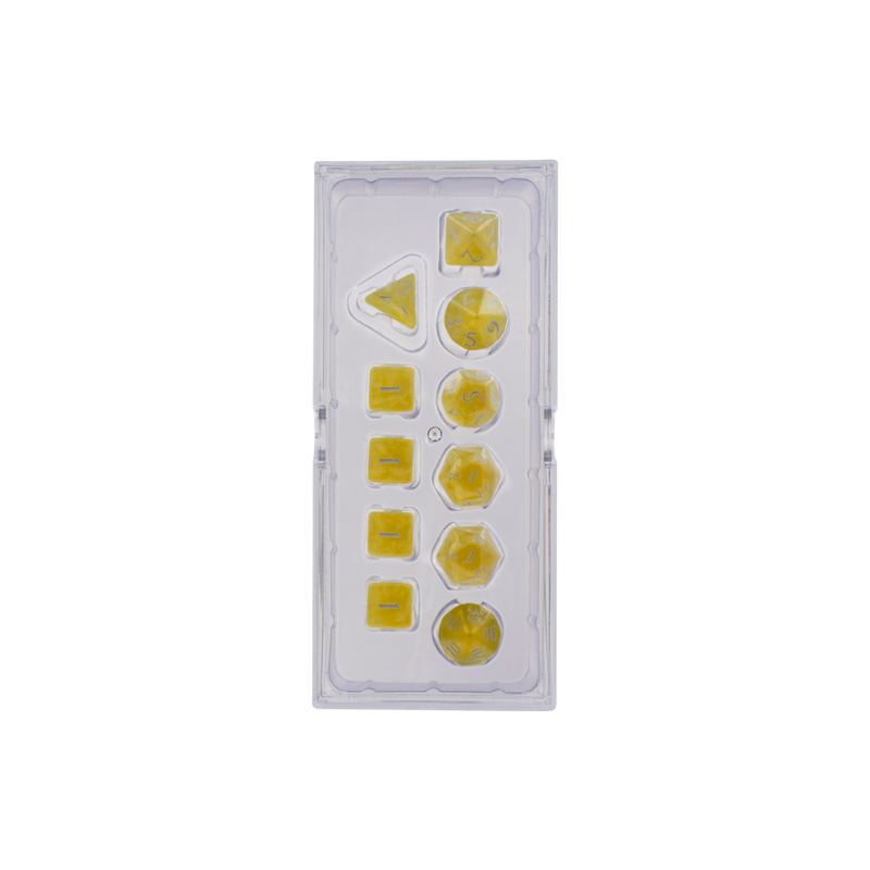 Ultra PRO: 11-Dice Set - Eclipse (Lemon Yellow)