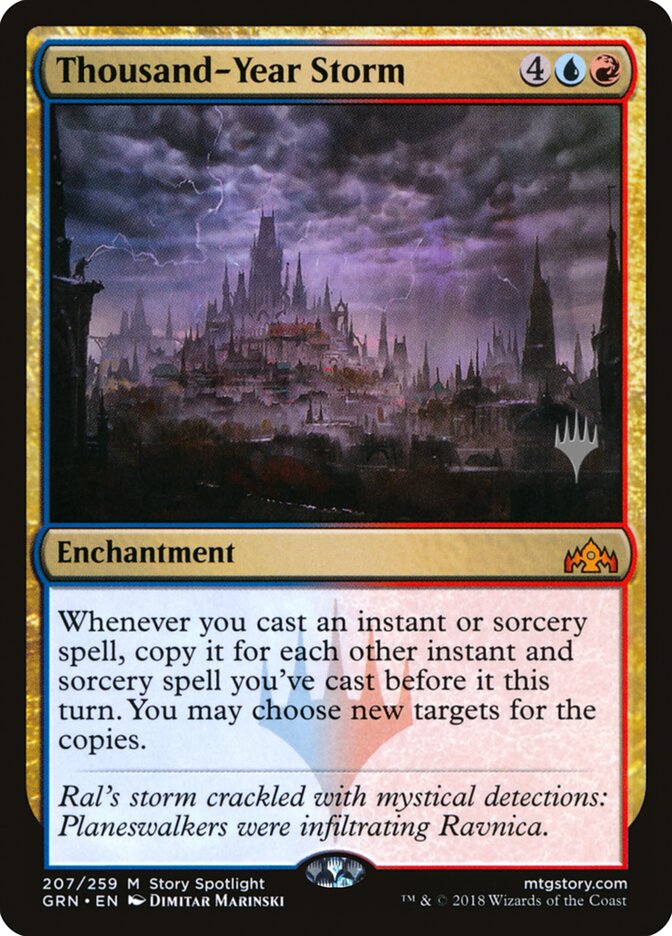 Thousand-Year Storm (Promo Pack) [Guilds of Ravnica Promo Pack]