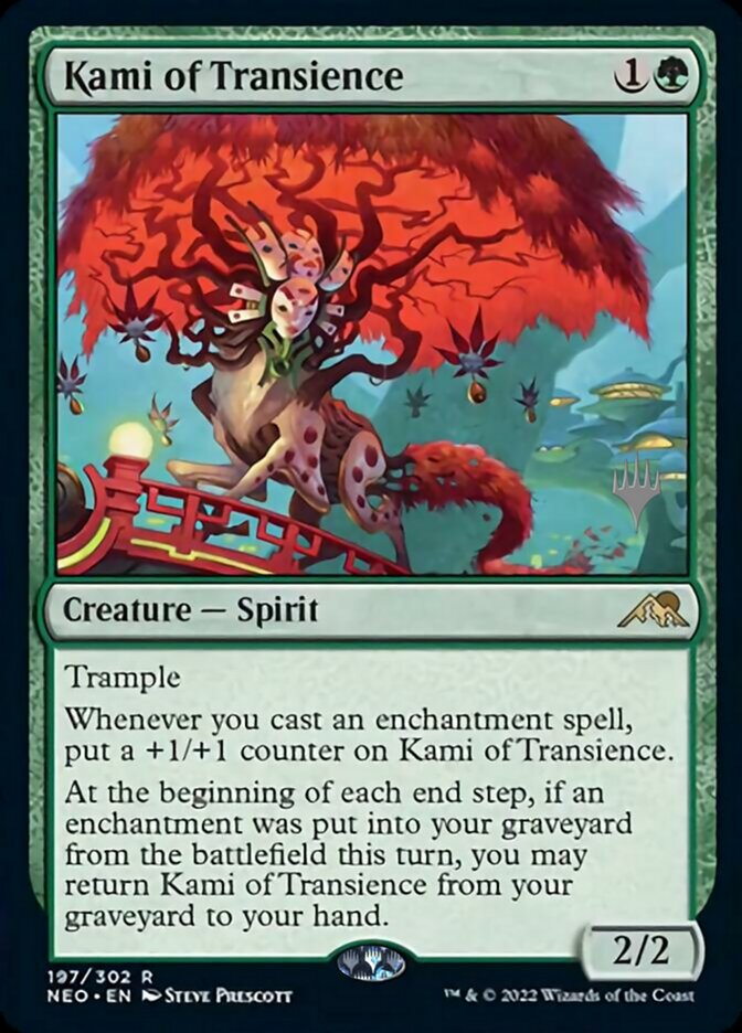 Kami of Transience (Promo Pack) [Kamigawa: Neon Dynasty Promo Pack]