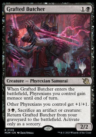 Grafted Butcher (Promo Pack) [March of the Machine Promo Pack]