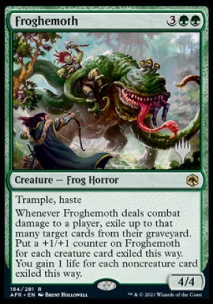 Froghemoth (Promo Pack) [Dungeons & Dragons: Adventures in the Forgotten Realms Promo Pack]