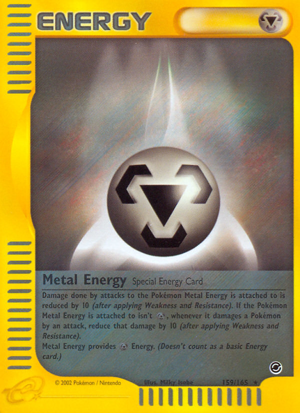 Metal Energy (159/165) [Expedition: E-Card Base Set]