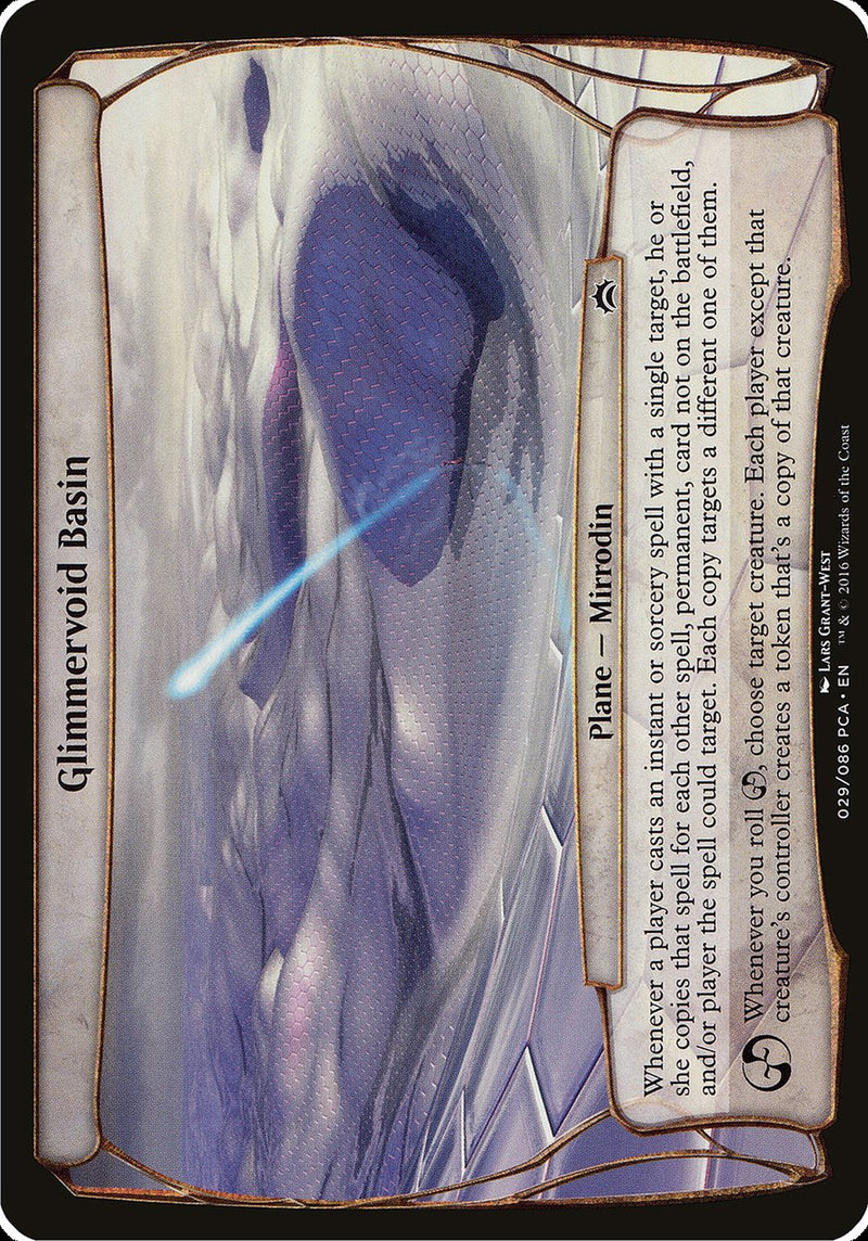 (Oversized Plane) Glimmervoid Basin [Planechase Anthology Planes]
