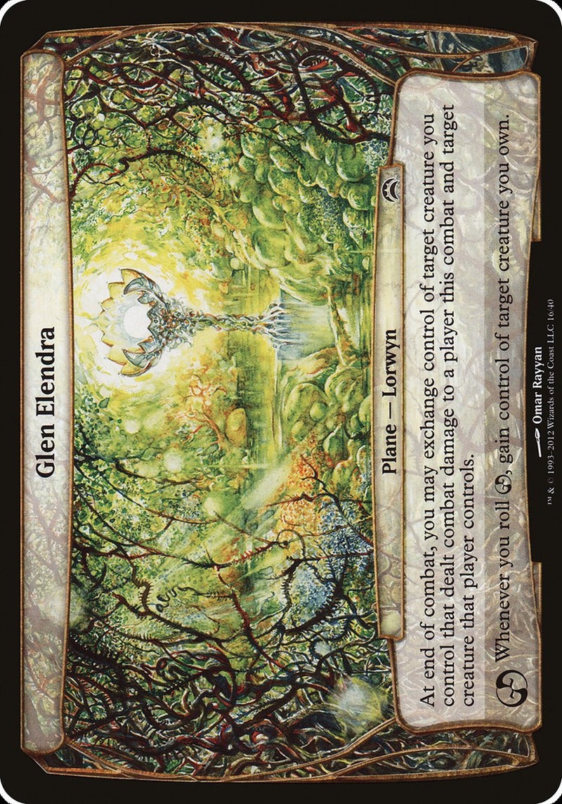 (Oversized Plane) Glen Elendra [Planechase 2012]