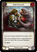 Push Forward (Yellow) [CRU095] (Crucible of War) 1st Edition Rainbow Foil
