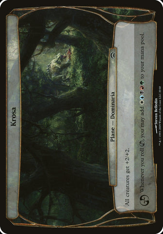 (Oversized Plane) Krosa [Planechase]