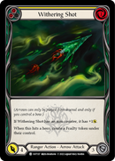 Withering Shot (Yellow) [OUT137] (Outsiders) Rainbow Foil
