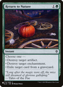 Return to Nature [The List Reprints]