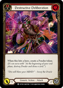 Destructive Deliberation (Red) [OUT204] (Outsiders) Rainbow Foil