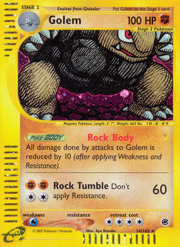 Golem (14/165) [Expedition: E-Card Base Set]