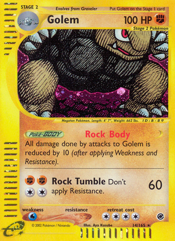Golem (14/165) [Expedition: E-Card Base Set]