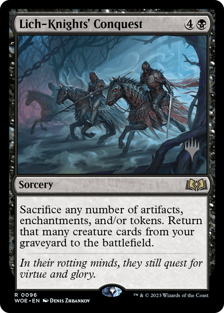 Lich-Knights' Conquest [Wilds of Eldraine Promo Pack]