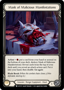 Mask of Malicious Manifestations [OUT157] (Outsiders) Cold Foil