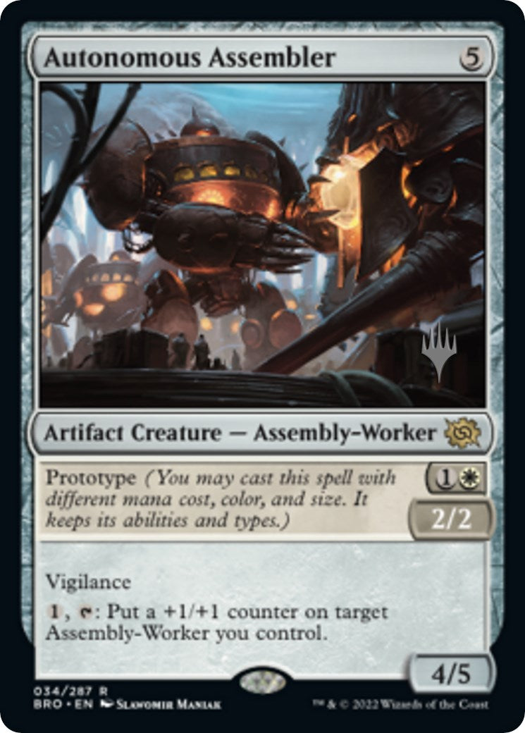 Autonomous Assembler (Promo Pack) [The Brothers' War Promo Pack]