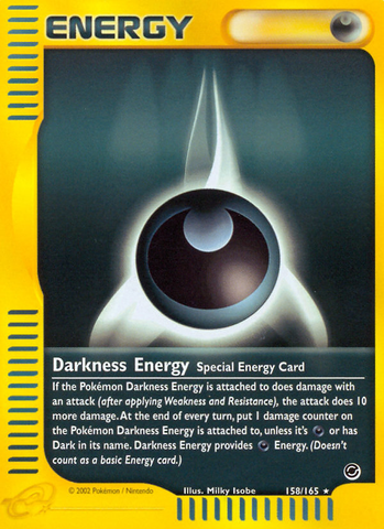 Darkness Energy (158/165) [Expedition: E-Card Base Set]