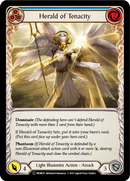 Herald of Tenacity (Blue) [U-MON025] (Monarch Unlimited) Unlimited Normal