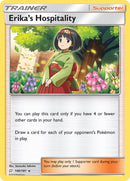 Erika's Hospitality (140/181) (Sun & Moon: Team Up) [Theme Deck Exclusive]