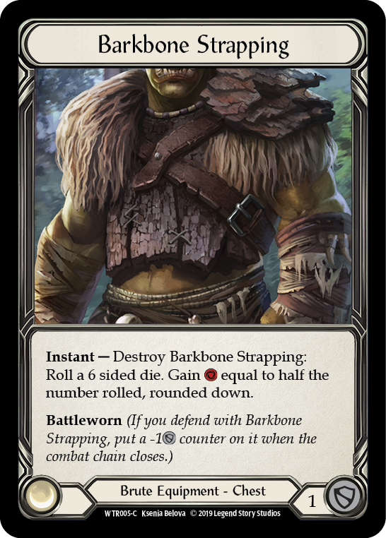 Barkbone Strapping [WTR005-C] (Welcome to Rathe) Alpha Print Normal