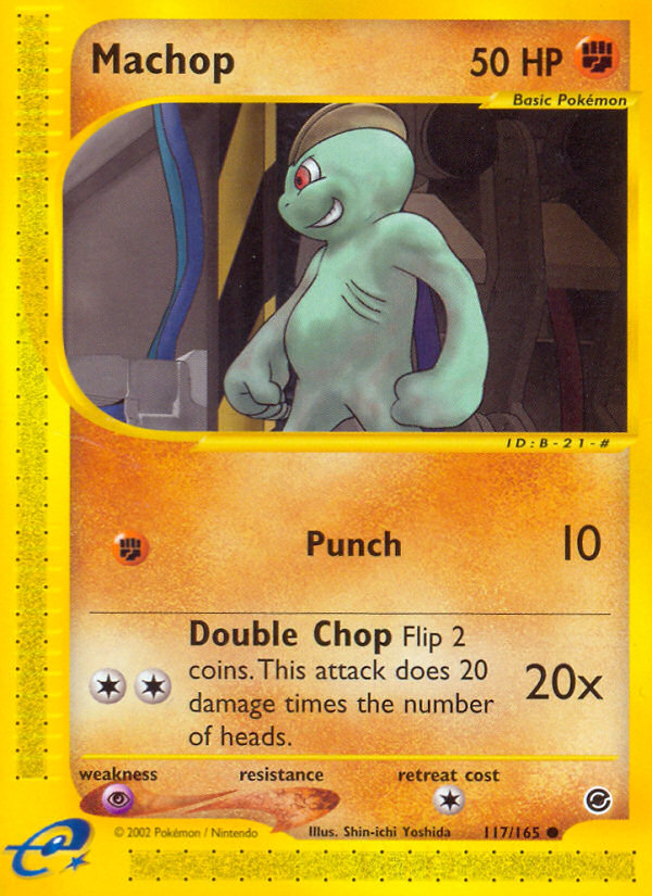 Machop (117/165) [Expedition: E-Card Base Set]