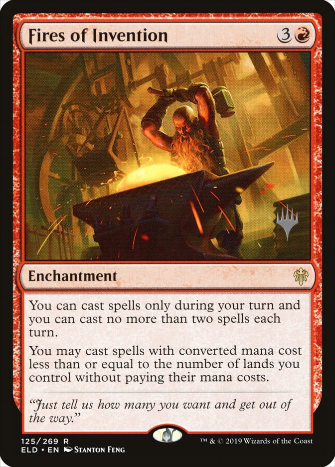 Fires of Invention (Promo Pack) [Throne of Eldraine Promo Pack]