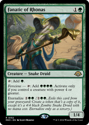 Fanatic of Rhonas [Lorwyn Eclipsed Promo Pack]