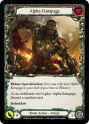 Alpha Rampage [WTR006-M] (Welcome to Rathe) Alpha Print Rainbow Foil