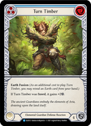 Turn Timber (Blue) [ELE012] (Tales of Aria) 1st Edition Rainbow Foil