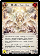 Herald of Protection (Yellow) [U-MON015-RF] (Monarch Unlimited) Unlimited Rainbow Foil