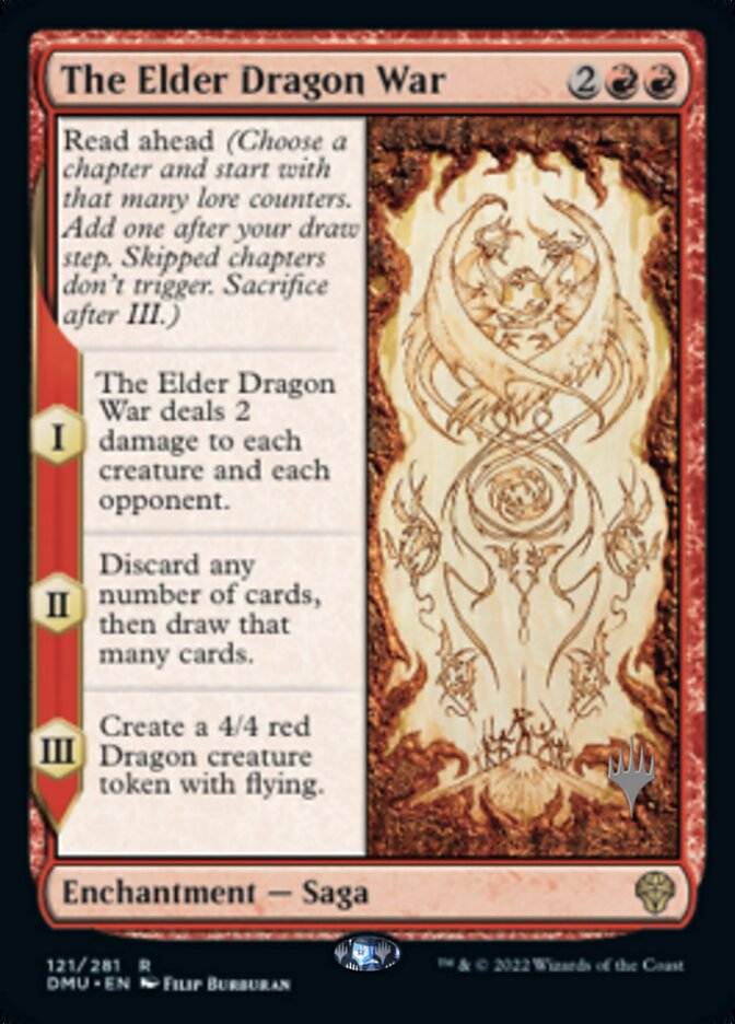 The Elder Dragon War (Promo Pack) [Dominaria United Promo Pack]