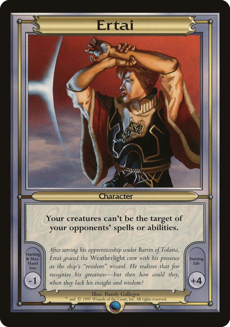 (Oversized Vanguard) Ertai [Vanguard Series]