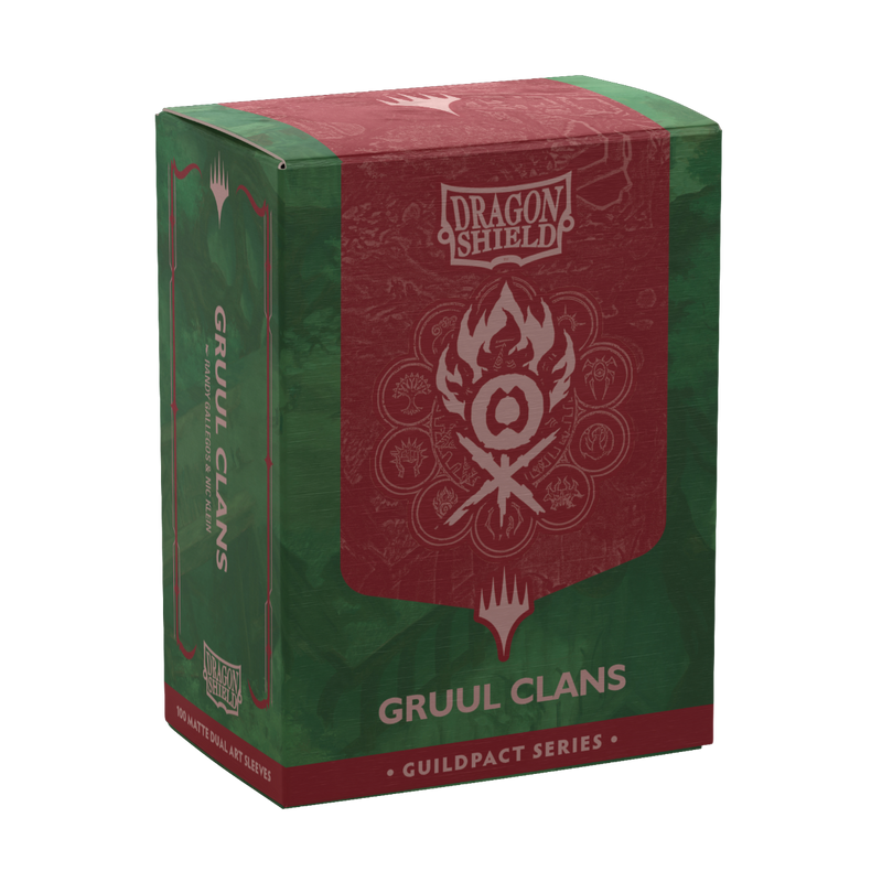 Dragon Shield: Standard 100ct Dual Matte Art Sleeves - Gruul Clans