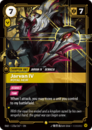 front of card Jarvan IV, Royal Heir (Alternate Art) [Radiance] 133a/167