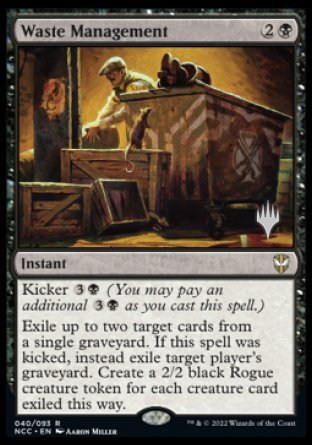 Waste Management (Promo Pack) [Streets of New Capenna Commander Promo Pack]