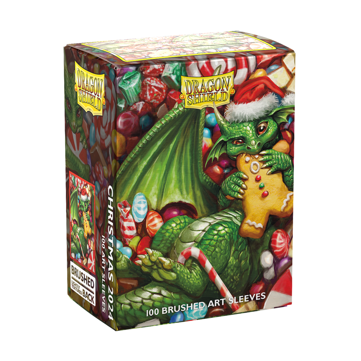 Dragon Shield: Standard 100ct Brushed Art Sleeves - Christmas 2024