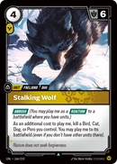 front of card Stalking Wolf [Unleashed] 166/219